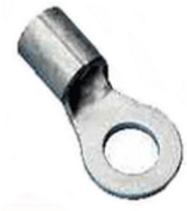Braco R-005 1.5 Sq. mm Copper Non Insulated Ring Terminal