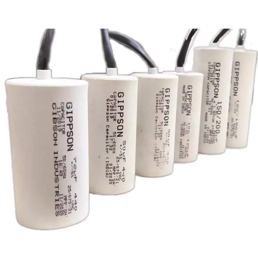 Gippson 72 MFD 440 V Series Submersible Pump Running Capacitor