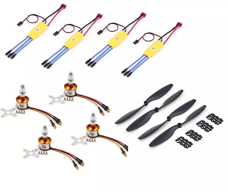 Invento 1000KV Square BLDC Brushless Motor ISC090