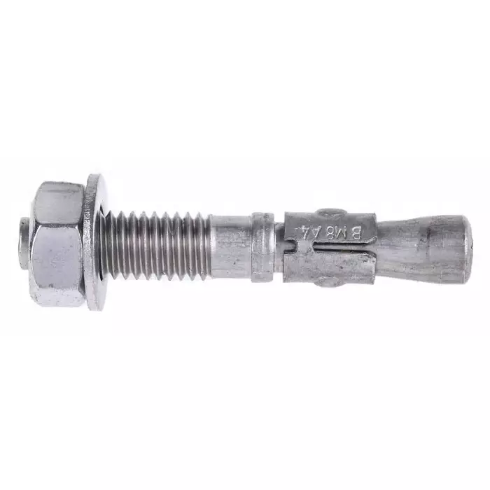 RS PRO M8x50 mm Stainless Steel Bolt Anchor 6221922 (Bag of 10)