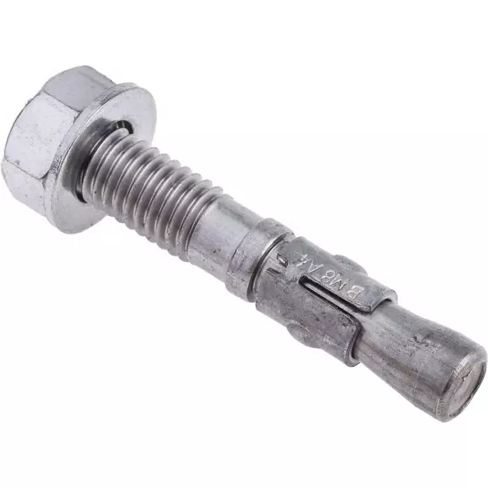 RS PRO M8x50 mm Stainless Steel Bolt Anchor 6221922 (Bag of 10)