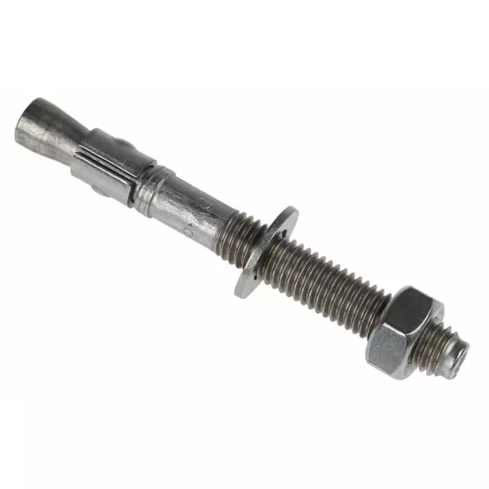 RS PRO M8x75 mm Stainless Steel Bolt Anchor 6221944 (Bag of 10)