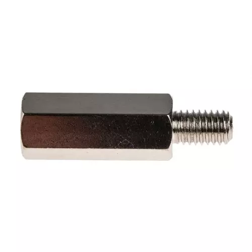 RS PRO Zinc Brass 20 mm Hex Nuts, Model No 8066639