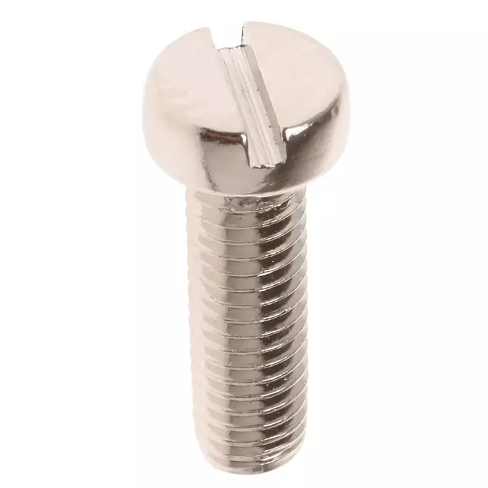 RS PRO Machine Screw M5x16 mm Brass Slot Cheese Headed DIN 84, 4829940 (Bag Of 100 pcs)