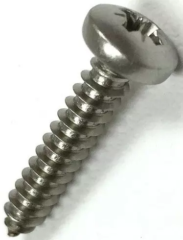 APL Stainless Steel Pan Head Self Tapping Screw (Dia 6.00 mm, Length 16 mm) AISI 304 (Pack of 1000 Pcs)