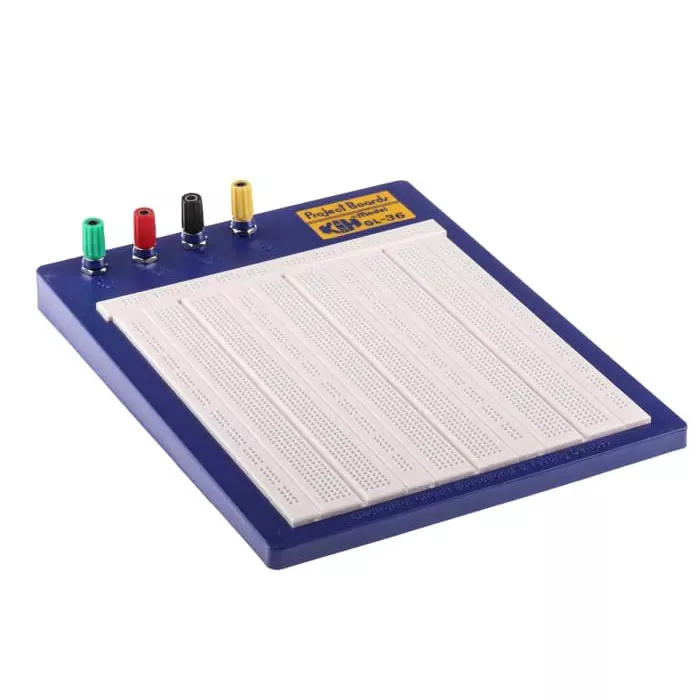 RS PRO Breadboard Prototyping Board 240 x 195 x 21mm Model No 1029169