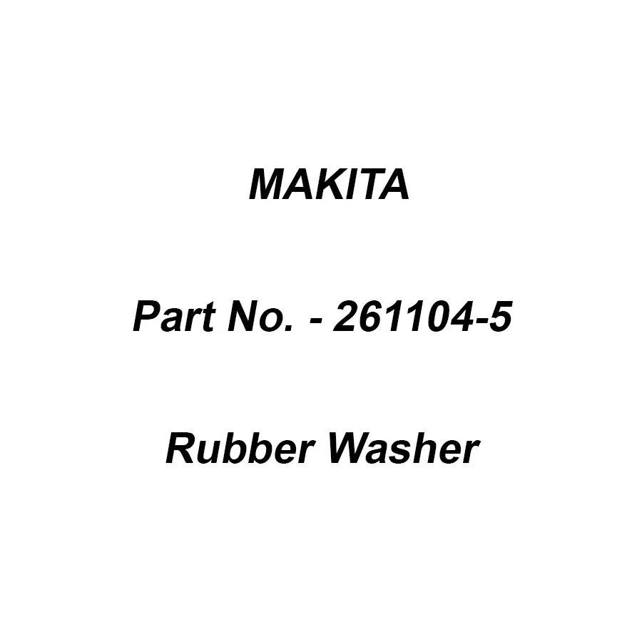Makita Rubber Washer 12 for LS1216, Part No 261104-5