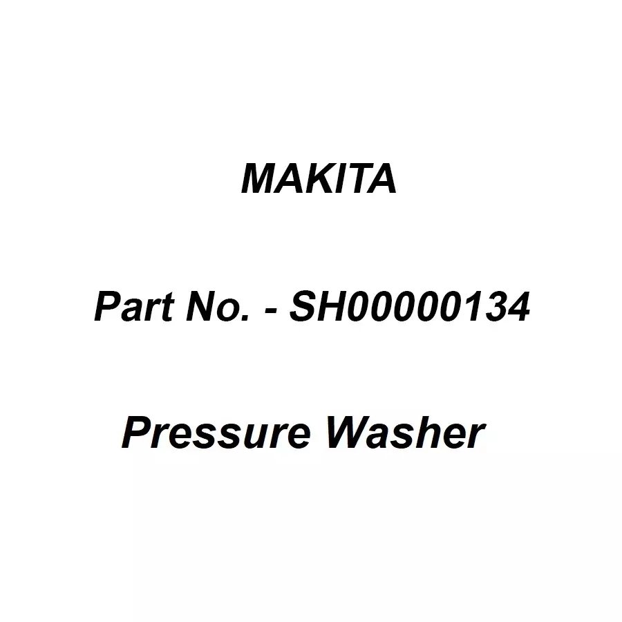Makita Pressure Washer 50 for DRC200, Part No SH00000134