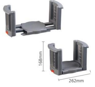 Ozone GR Adjustable Dish Holder, OK-APH-SS