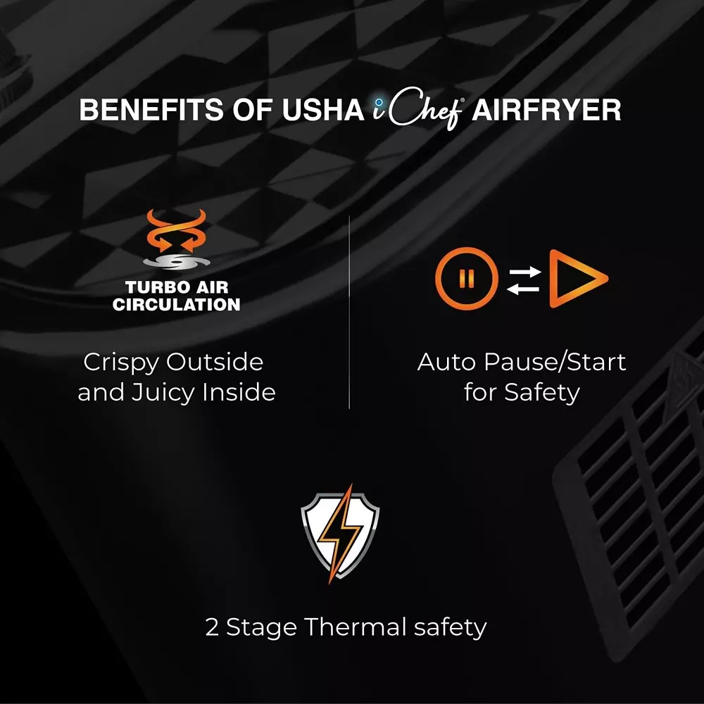 usha-45-l-10-in-1-digital-air-fryer-1350-w-high-quality-plastic-with-non-stick-inner-bowl-black-ichef