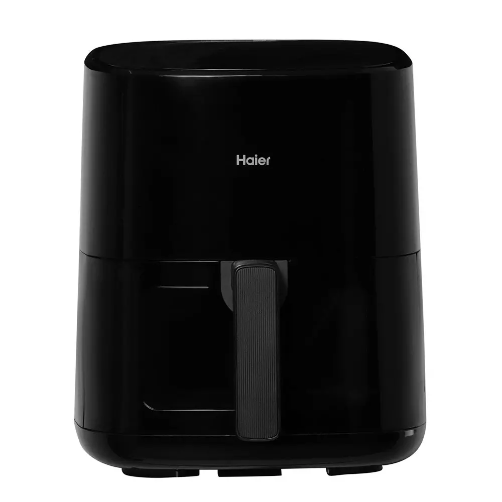 Haier 5 L 1500 W Air Fryer with 3 D Hot Circulation & 12 Rich Recipes Digital Control Black, HAF-D503B