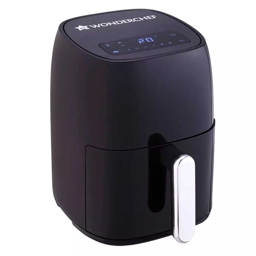 Wonderchef Neo Digital Air Fryer 6 Pre-Set Menu Options Black 1500 W 4.5 L Capacity for Cooking, Kitchen & Frying