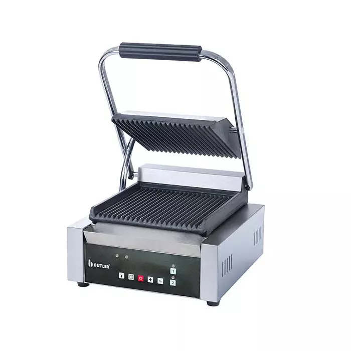 Butler Electric Contact Grill with Digital Controls 1.8 kW, Euro Grill Junior DT