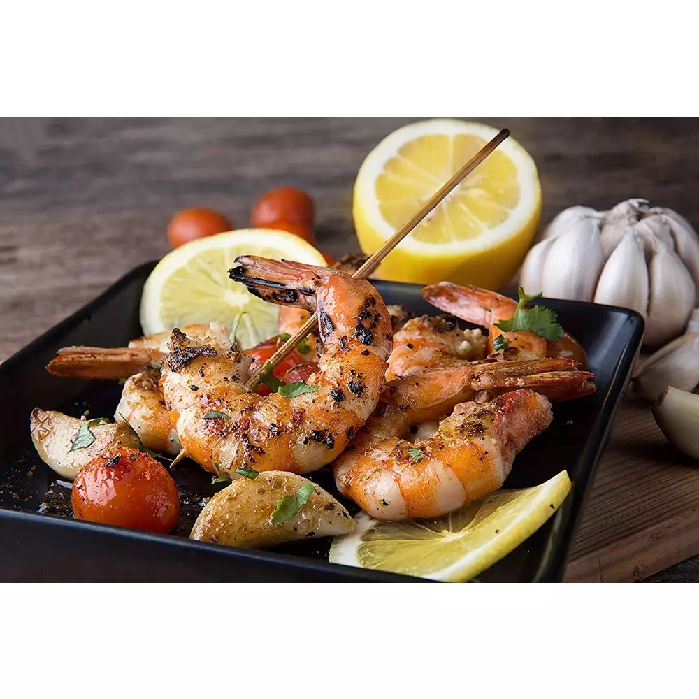 elegant-casa-bamboo-skewers-wooden-barbecue-sticks-wooden-100-mm-brown-pack-of-160