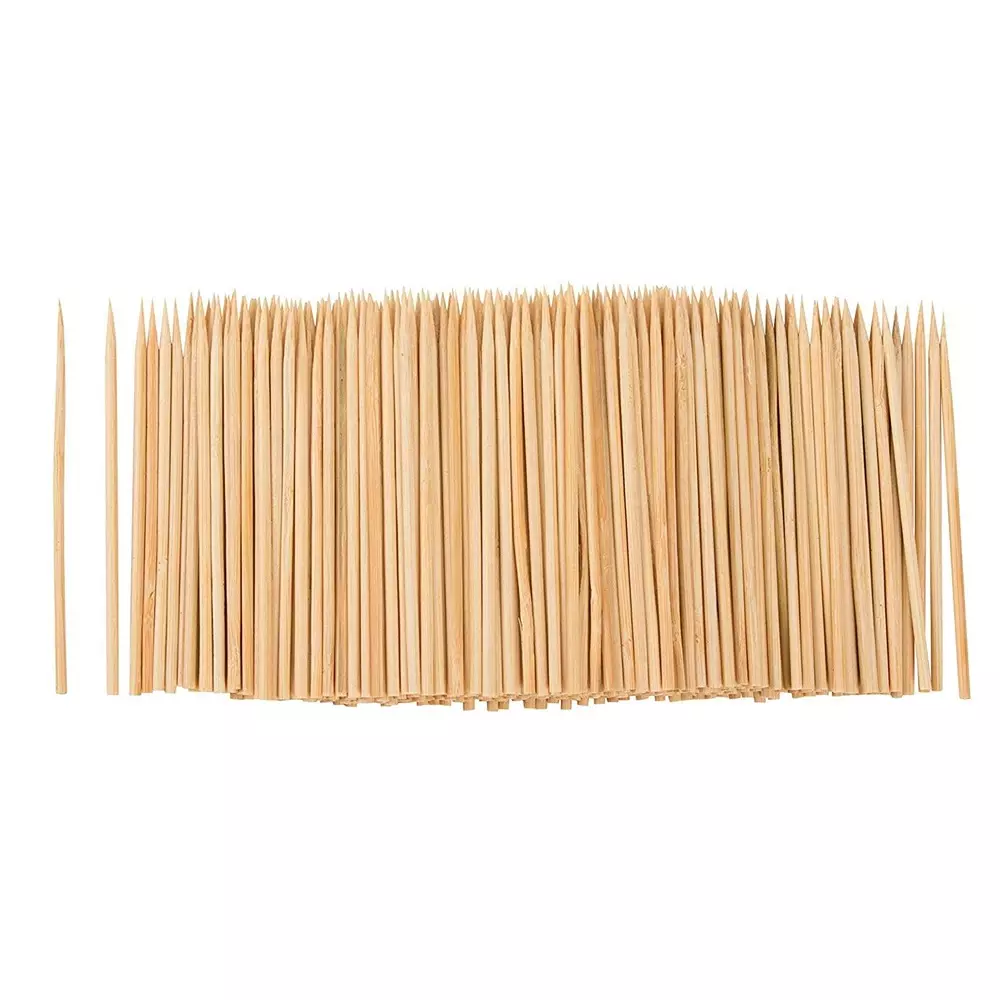 elegant-casa-bamboo-skewers-wooden-barbecue-sticks-wooden-100-mm-brown-pack-of-160