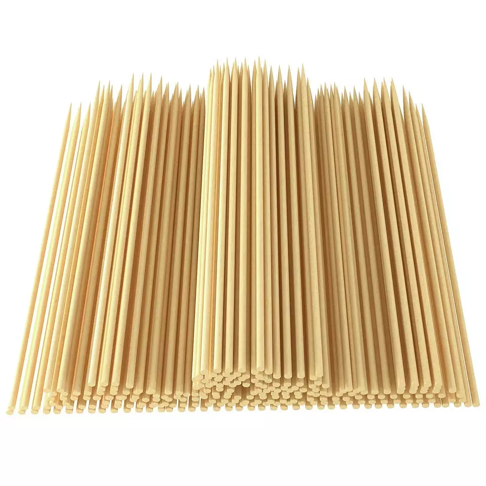 elegant-casa-bamboo-skewers-wooden-barbecue-sticks-wooden-150-mm-brown-pack-of-160
