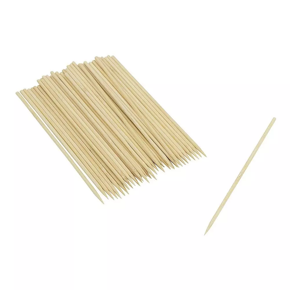 elegant-casa-bamboo-skewers-wooden-barbecue-sticks-wooden-200-mm-brown-pack-of-160