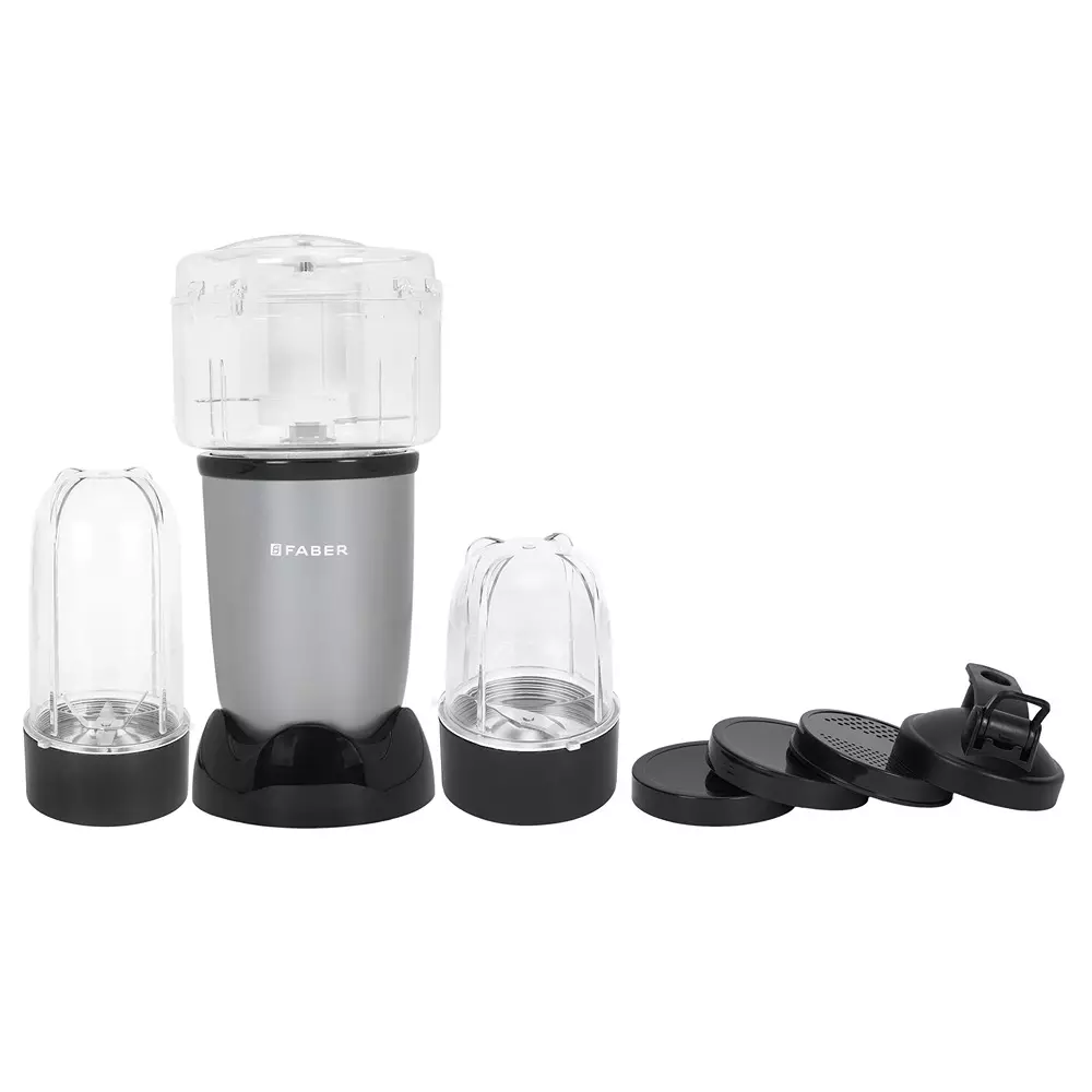 Faber FSB Sportz 3 In 1 Blender 400 W Power Copper Motor Carbon