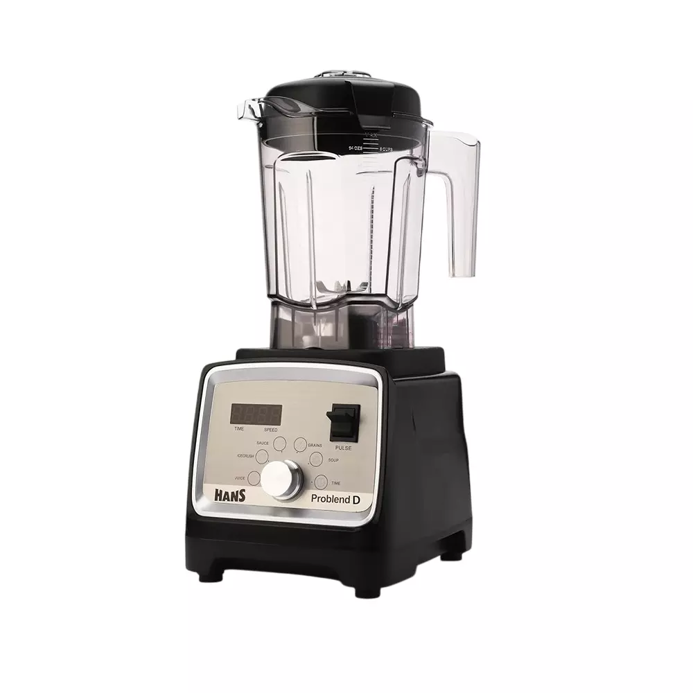 Hans 2 L Commercial Blender 2000 Watt Black Corded Electric, ProBlend-D