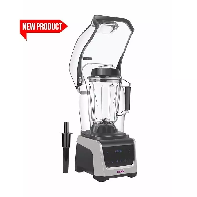 hans-problend-s-digital-commercial-blender-with-25-l-low-profile-jar-2500-w-soundproof-technology-and-3-speed-settings-silver-black