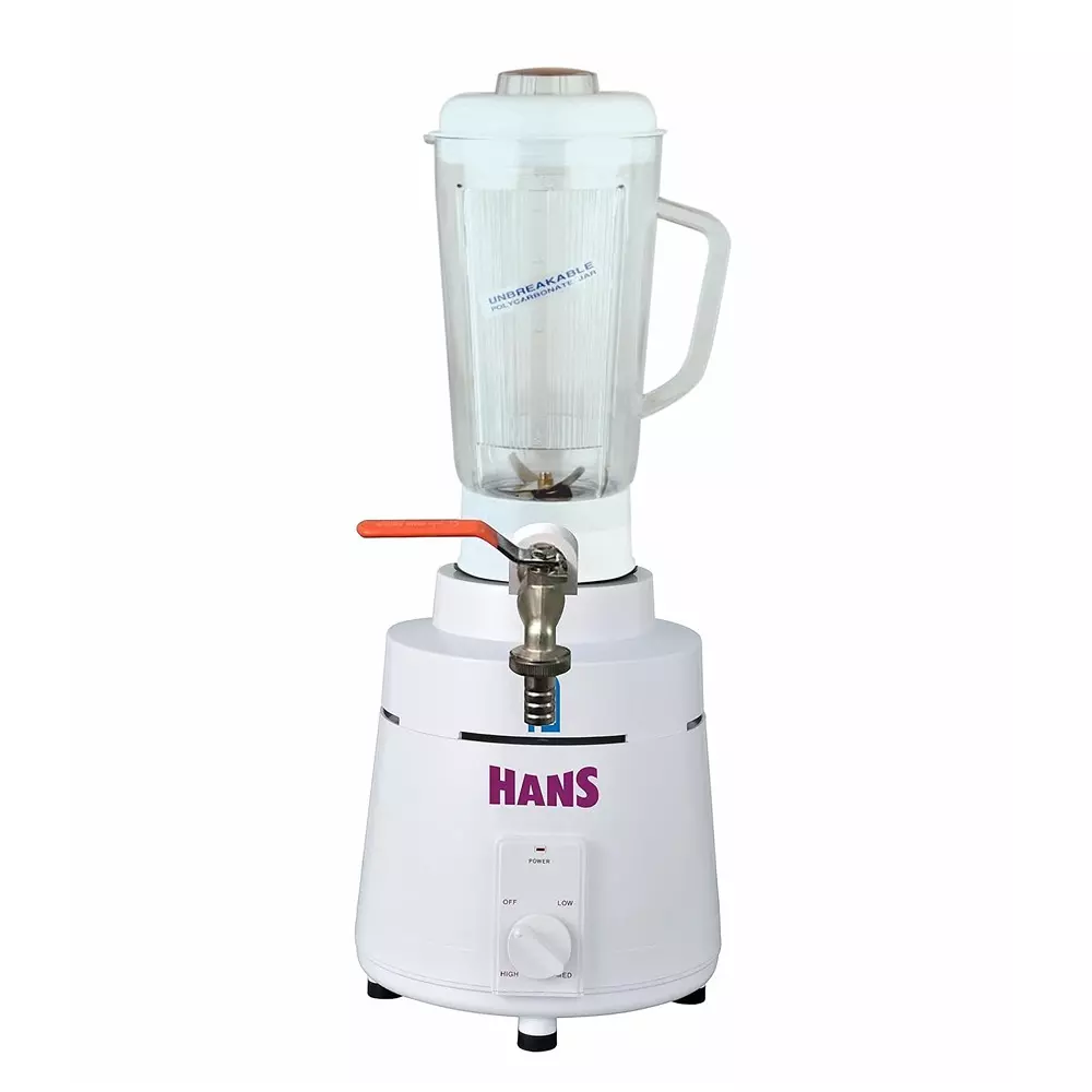 Hans 3 L 22000&nbsp;RPM Commercial Blender 1200 Watt White, BlendMax Tap