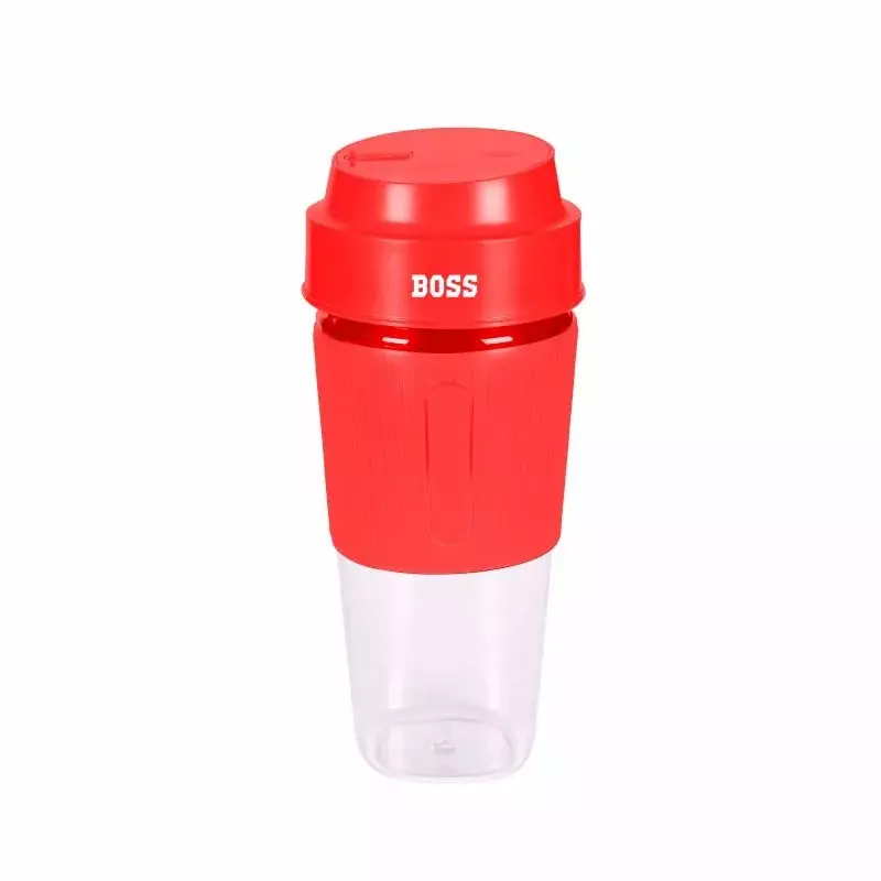 Boss 30 W Rechargeable Blender Red Color with 5 V In-Built Battery and Reinforced Blades, B711