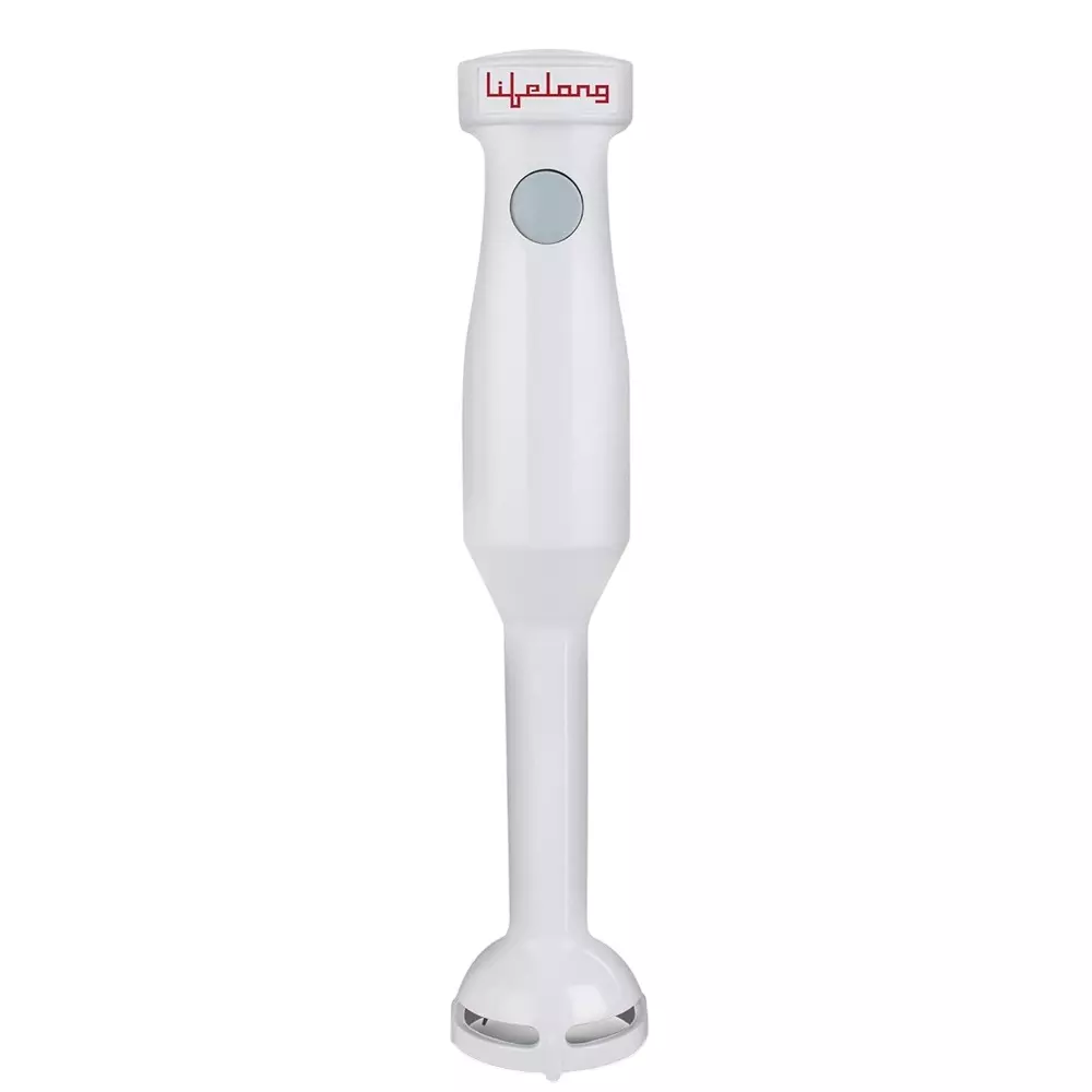 Lifelong Hand Blender White 300 W Power Stainless Steel 230 V Push Button Control, LLHB04