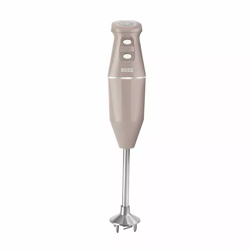 Boss 275 W Crystal Hand Blender Beige Color with 2 Speed Setting and 230 V AC, 50 Hz Power Supply, B147