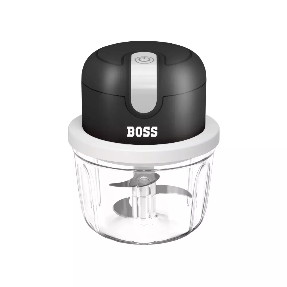Boss 40 W Rechargeable Mini Chopper 350 ml Capacity, Black Color and 5 V In-Built Battery, B710