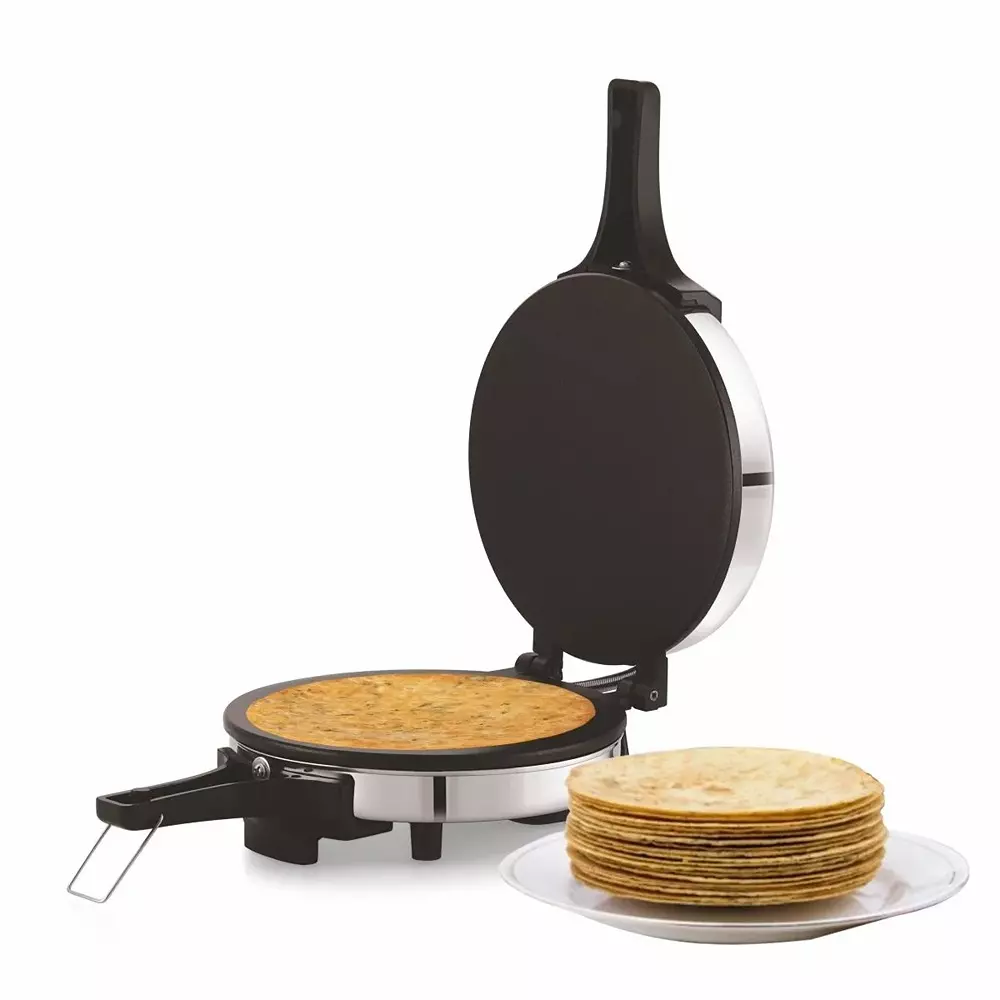 boss-1100-w-munch-khakhra-maker-stainless-steel-finish-and-non-stick-coated-aluminium-plate-b541