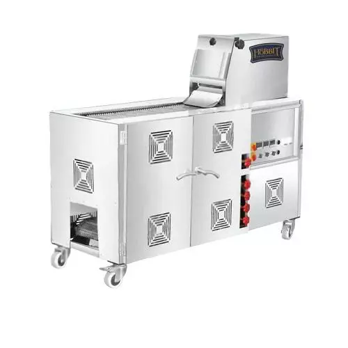Hobbit Kitchen Equipment Automatic Roti Making Machine SS 304 Body LPG Powered