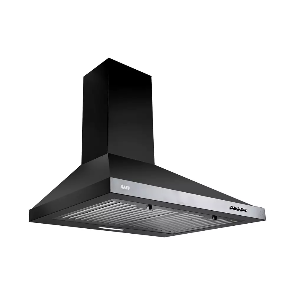 Kaff Kitchen Chimney 1025 m3/hr Suction Capacity Baffle Filter Wall Mounted 60 cm Size, MELL60B