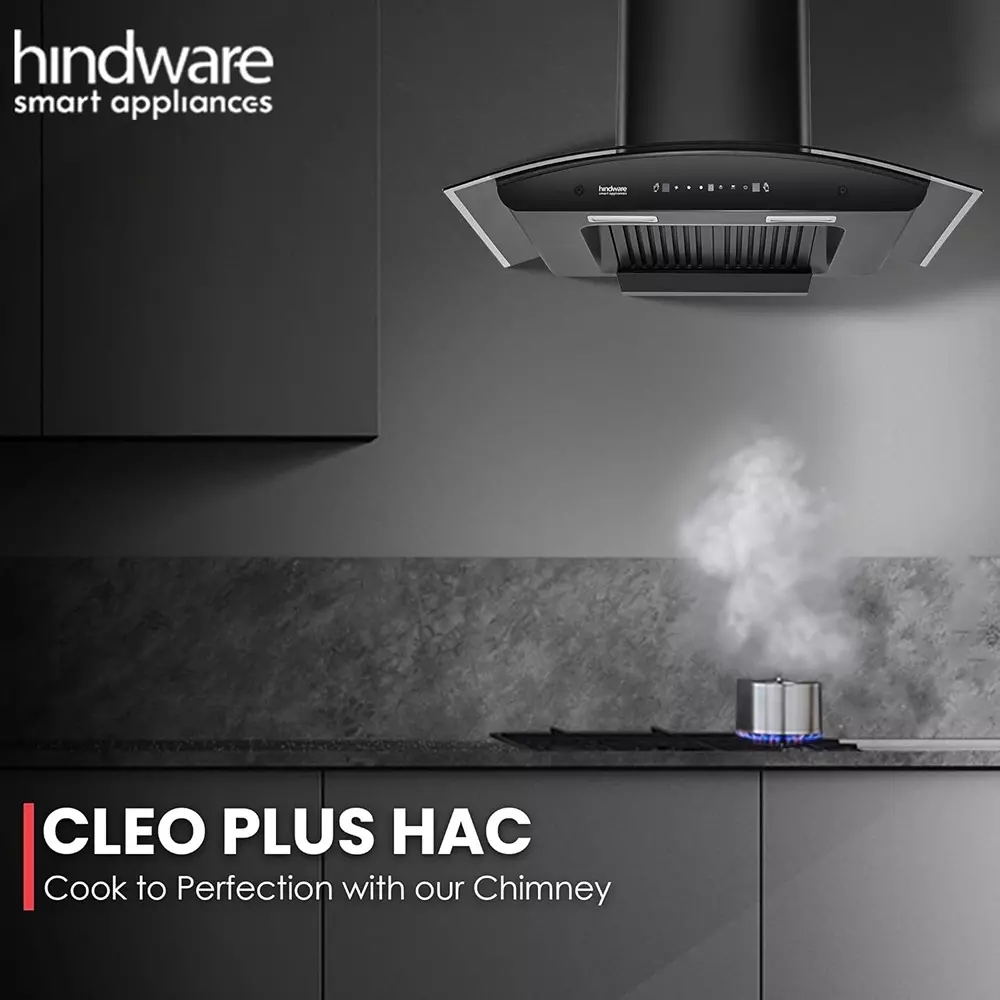 hindware-90-cm-wall-mount-chimney-1300-cubic-meters-per-hour-black-cleo-plus