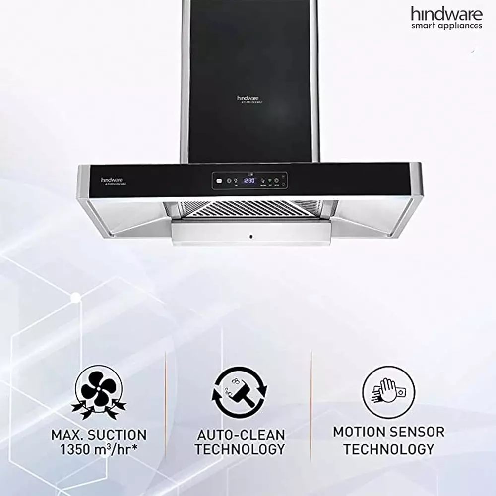 hindware-60-cm-wall-mount-chimney-1400-cubic-meters-per-hour-black-optimus-ipro