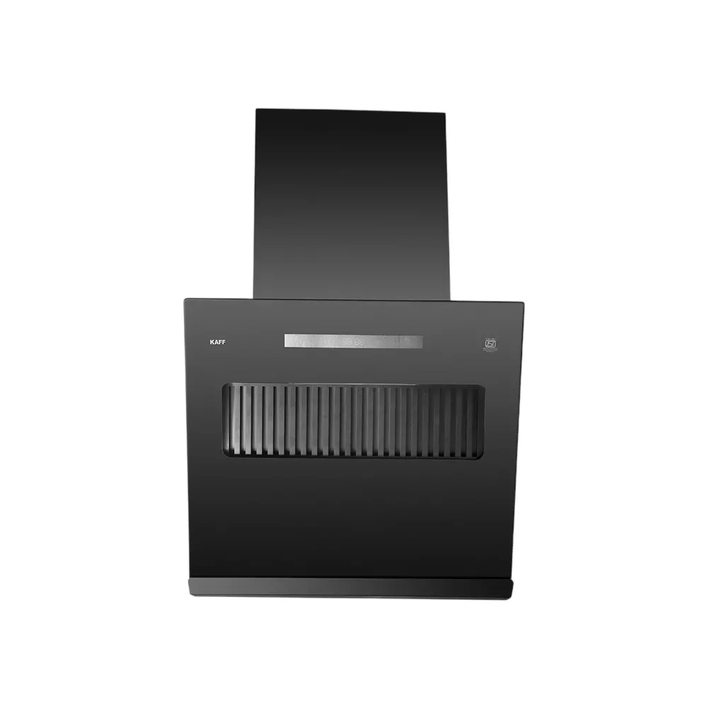 Kaff Kitchen Chimney 1400 m3/h Suction Capacity 150 mm Air Outlet Size Filter Less Wall Mounted 60 cm Size Dry Heat Auto Clean Technology, LINNEA60-DC