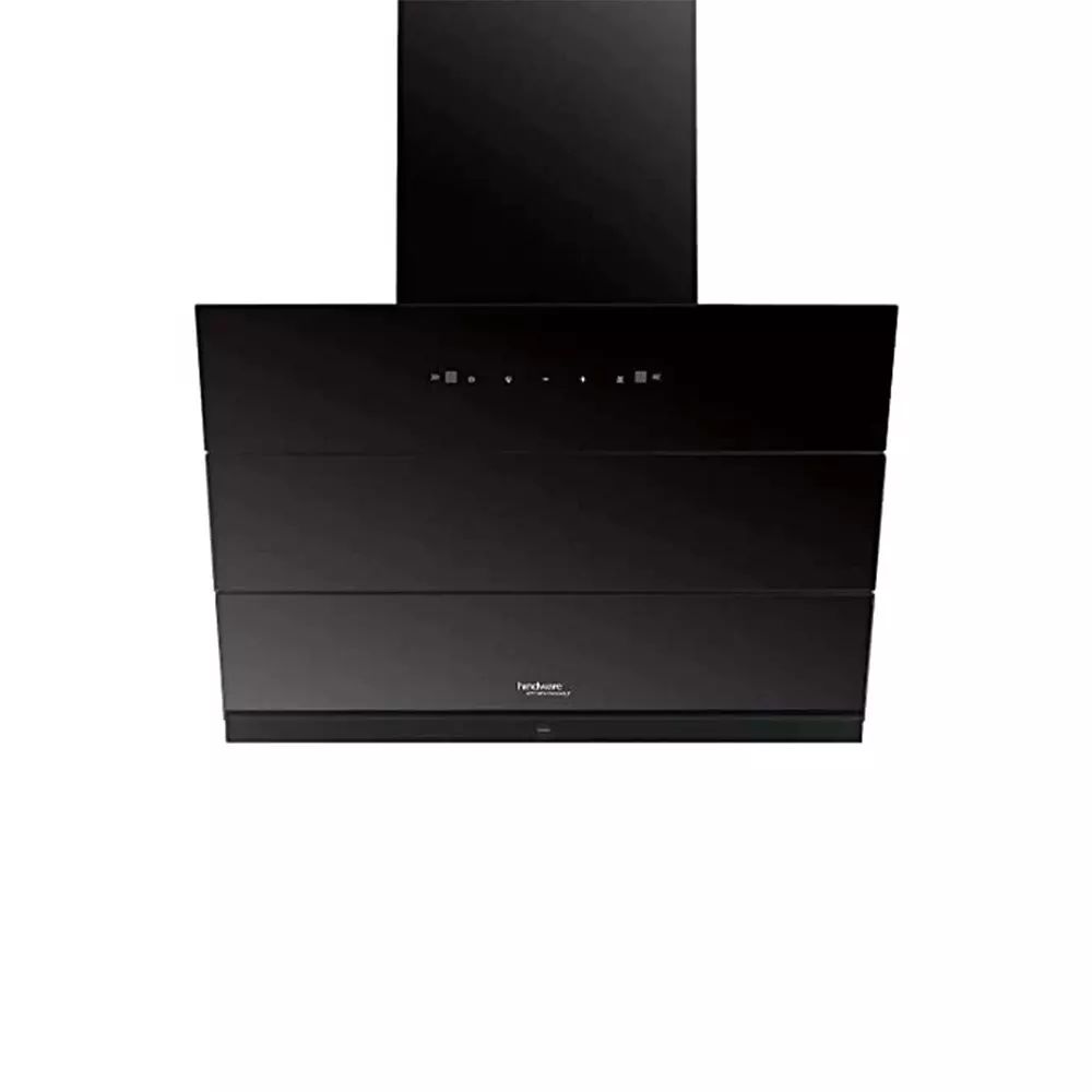 Hindware Skyla Neo Chimney 75 cm Size 1350 m³/hr Suction Capacity Black, Skyla75