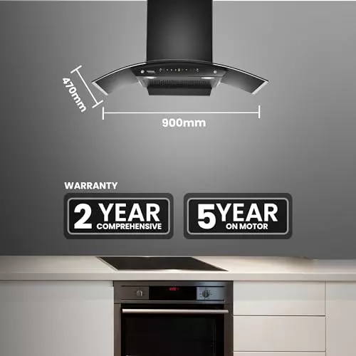 hindware-smart-appliances-chimney-corded-electric-black-wall-ceiling-mount-90x49x495-cm-fliterless-touch-control-for-home-hotel-use-amyra90ch
