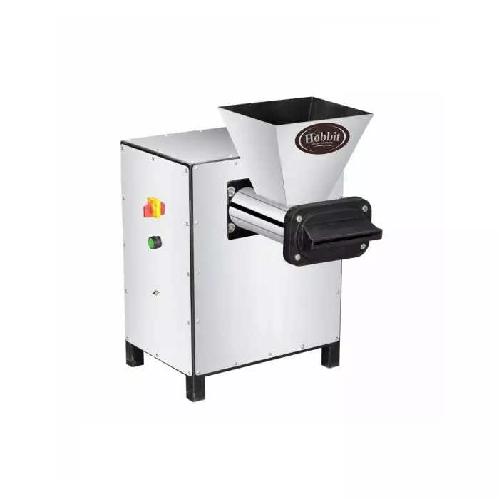 Hobbit Kitchen Equipment Dough Sheeter Machine 8 Inch Sheet Width 1.5 HP Poewr Stainless Steel Material Suitable for Commercial Kitchens