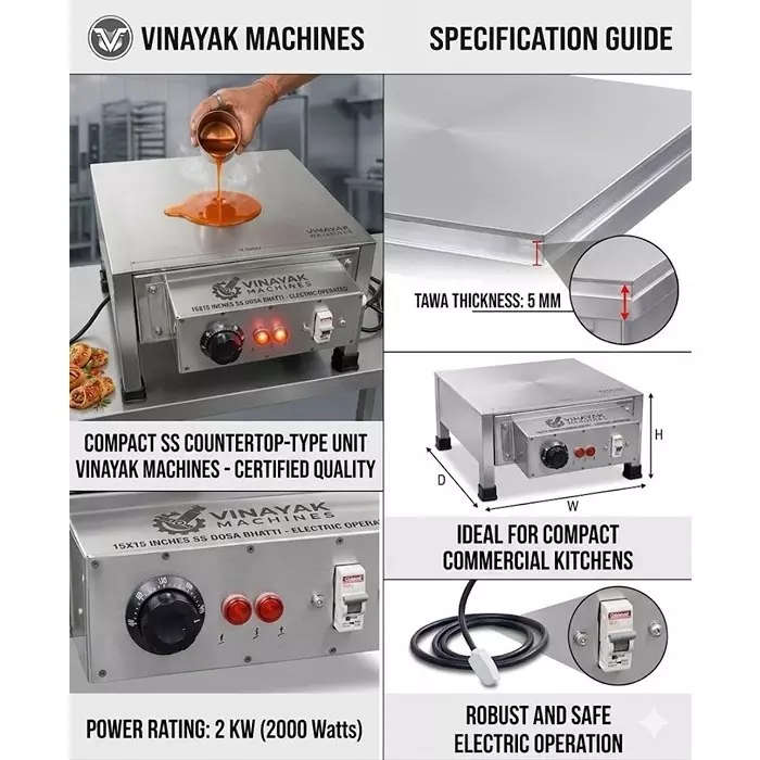 vinayak-machines-table-top-tawa-dosa-bhatti-381x381-mm-2000-w-stainless-steel-8-mm-tawa-electric-for-commercial-kitchens-restaurants-food-stalls