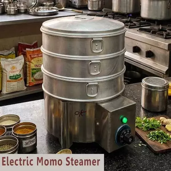 vinayak-machines-1500-w-3-pot-momo-steamer-steel-aluminium-body-and-13-inch-3302-mm-pot-diameter