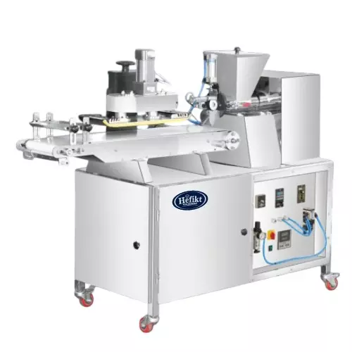 Hefikt Food Machinery Jamun Ball Making Machine 3500-4000 Piece/Hour Capacity 1 HP Power Stainless Steel Material 70 x 32 x 53 Inch Size
