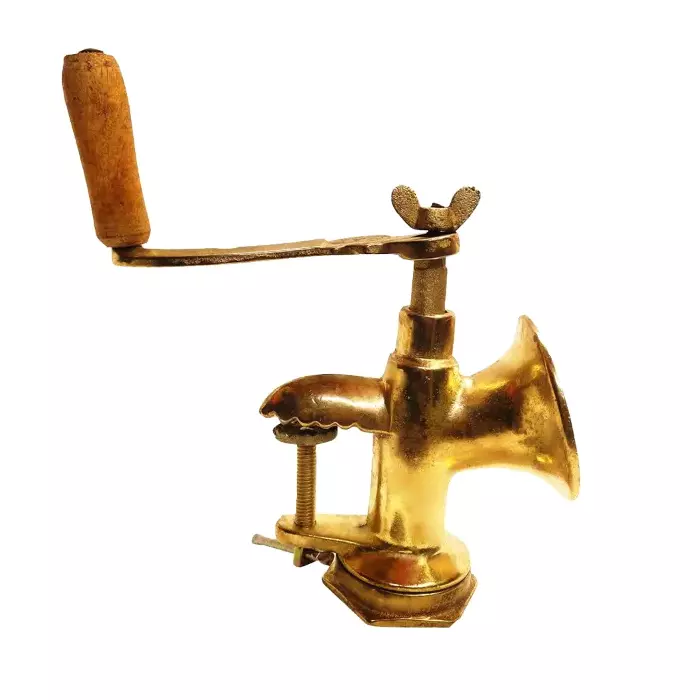 GENERIC Manual Sewiyan Machine Big with 2 Jali Cast Iron, AD-SS-20220258