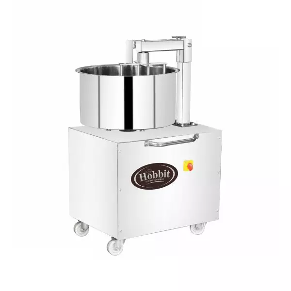 Hobbit Kitchen Equipment Flower Type Besan Mixing Machine 1 HP Stainless Steel Material, 15 KG