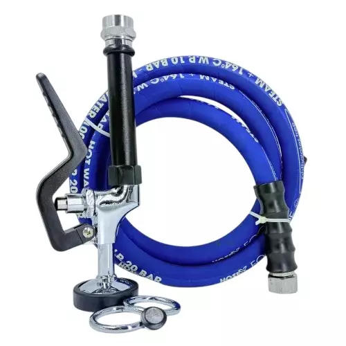 Zephyr Value Dosa Tawa Food Grade Lead-In-Hose with PR Gun 13 mm Hose Size 3 m Hose Length, ZFHLD1303-PR