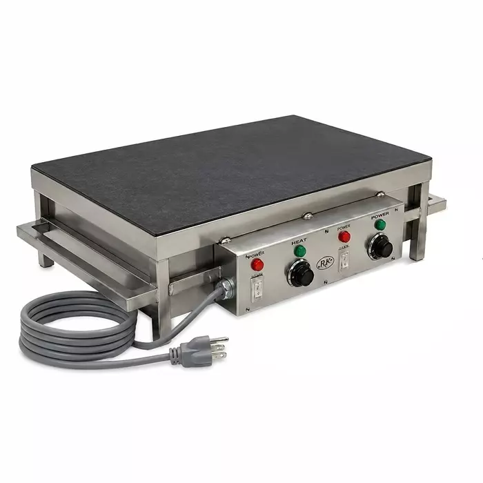 Vinayak Machines Table Top Dosa Bhatti 3000 W Power Stainless Steel Rectangle Electric