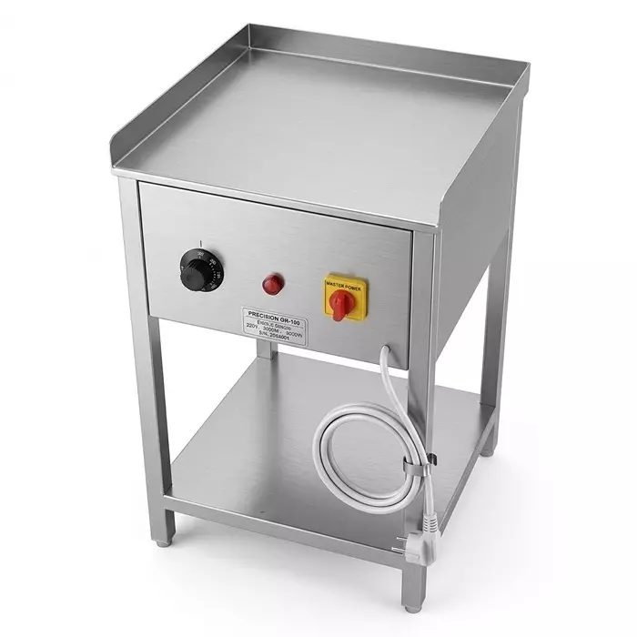 Vinayak Machines Stand Type Dosa Bhatti 2000 W Power Stainless Steel Electric