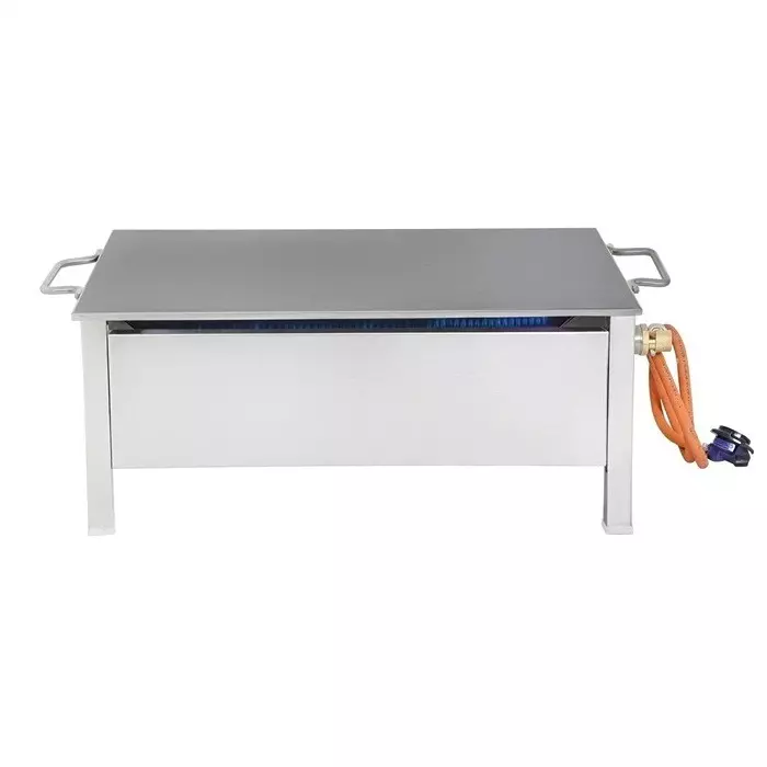 Vinayak Machines Gas Bhatti Stainless Steel Gas Powered Radiant Burner Type