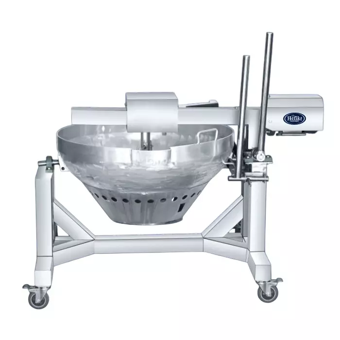 Hefikt Food Machinery Halwa Machine 30-35 Kg Bowl Capacity 1 HP Power Stainless Steel Material 56 x 38 x 52 Inch Size