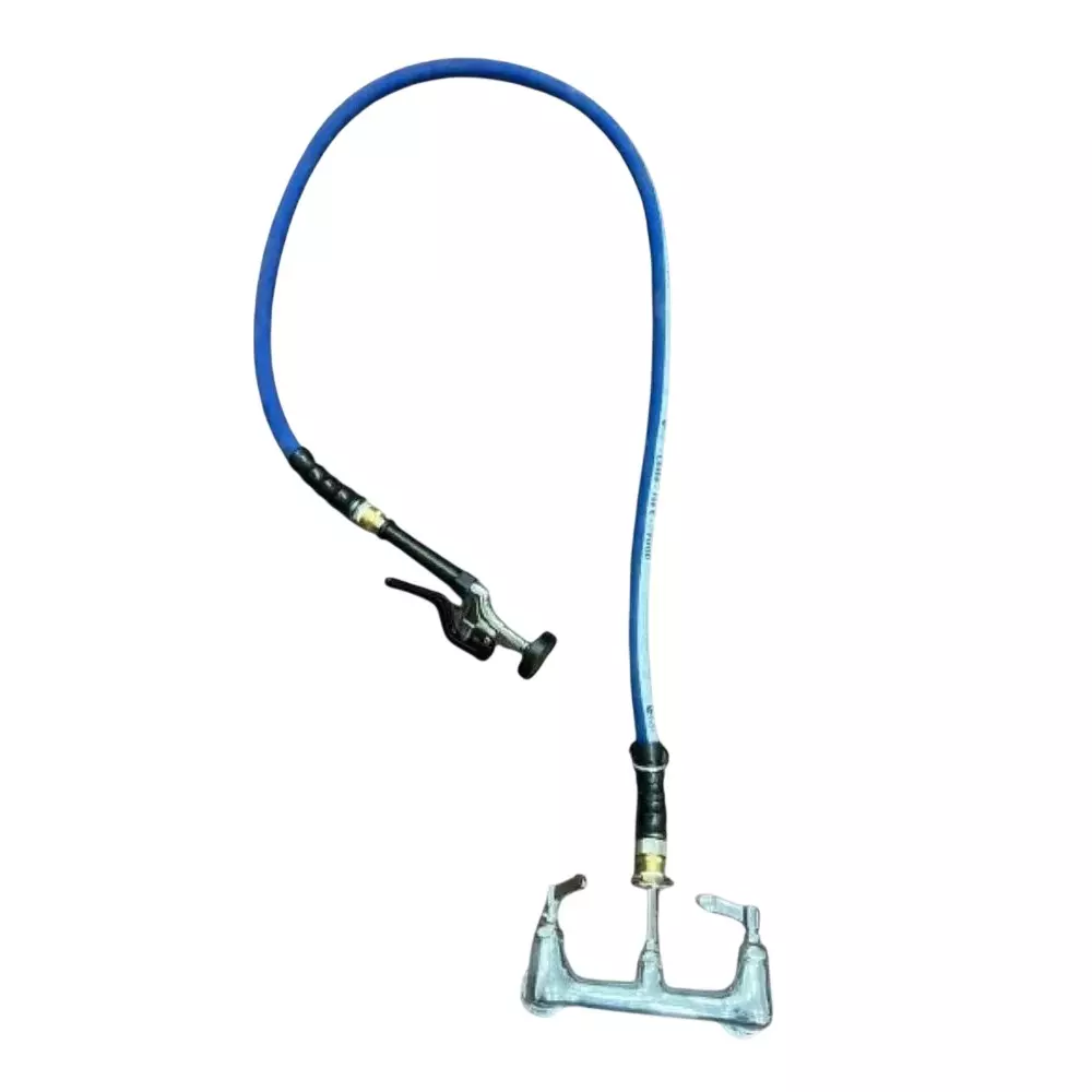 Zephyr Tawa Dosa Cleaning Faucet with Hose Wall Mount 13 mm Hose Size 8 ft (2.4 m) Hose Length, ZPRFW-PF4