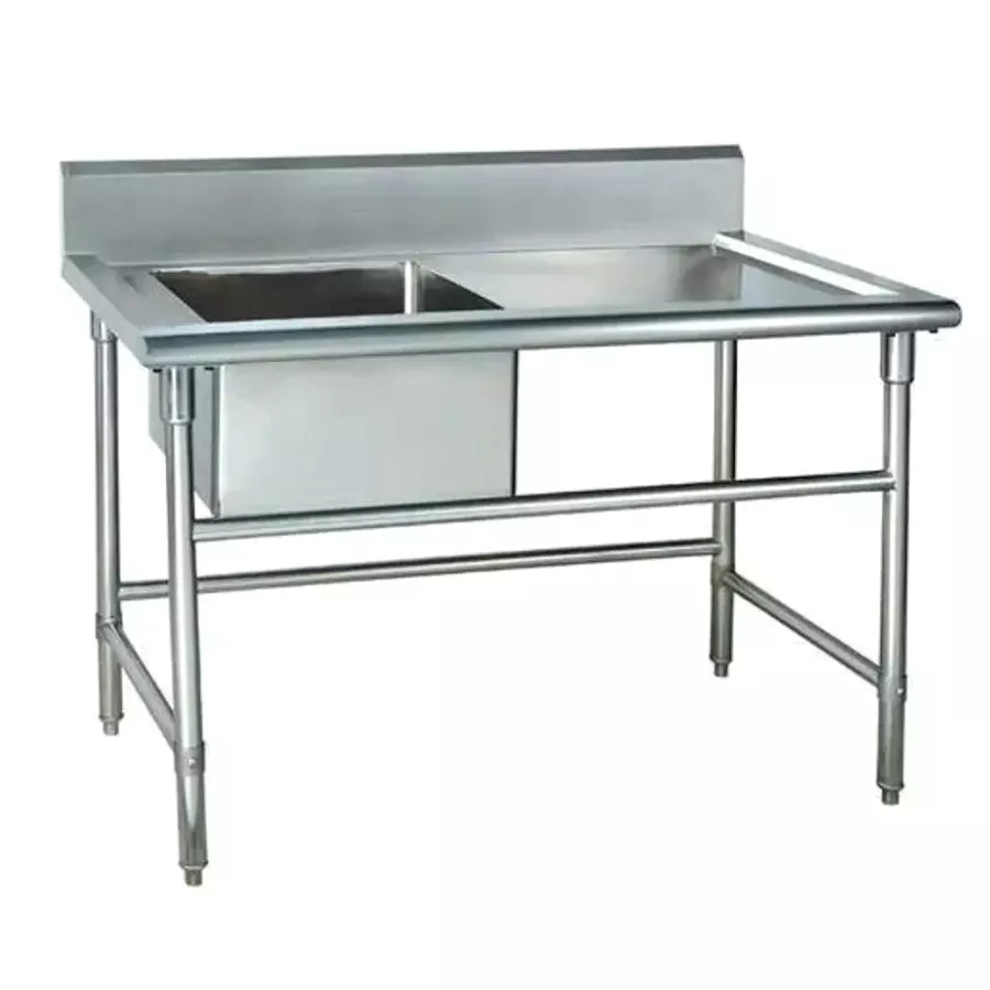 Verai Stainless Steel Sink Unit with Table